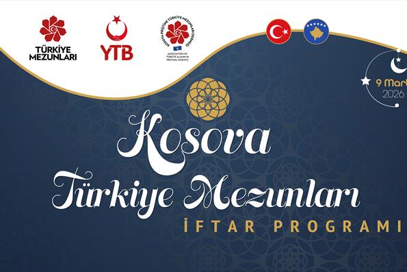 Kosova Türkiye Mezunları İftar Programı