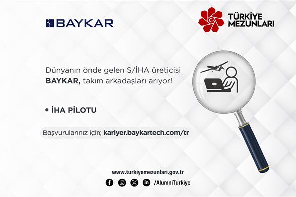 Baykar Makina İHA Pilotu Arıyor