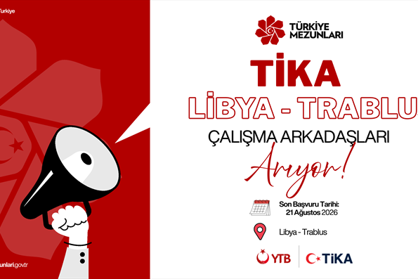 TİKA LİBYA-TRABLUS OFİSİ ÇALIŞMA ARKADAŞLARI ARIYOR